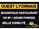 Vente restaurant de 320m² à Tassin la Demi Lune