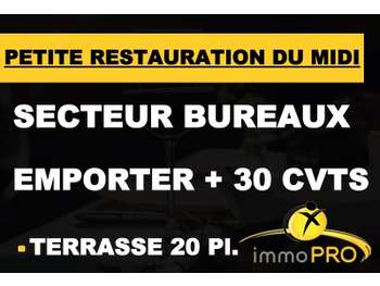 Vente restaurant du midi en zone tertiaire dense
