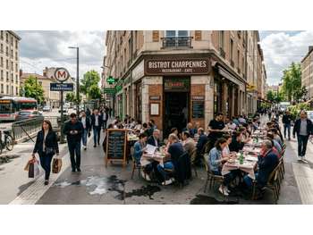 Vente restaurant de 105m² vec terrasse Charpennes