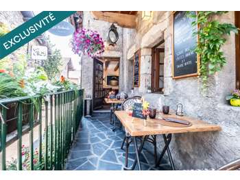 Vente restaurant typique terrasse Yvoire ( 74140 )