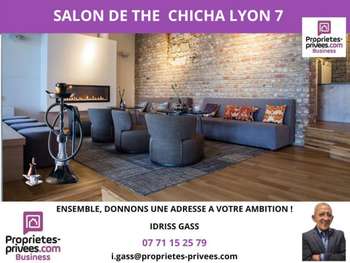 Vente FDC bar à chicha salon de thé  à Lyon 69007