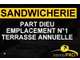 Cède sandwicherie emplacement N°1 à Lyon Part dieu