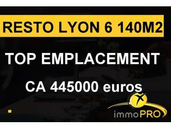 Vend superbe restaurant top emplacement à Lyon 6