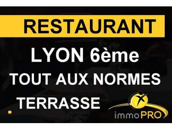 Vente beau restaurant terrasse aux normes 69006
