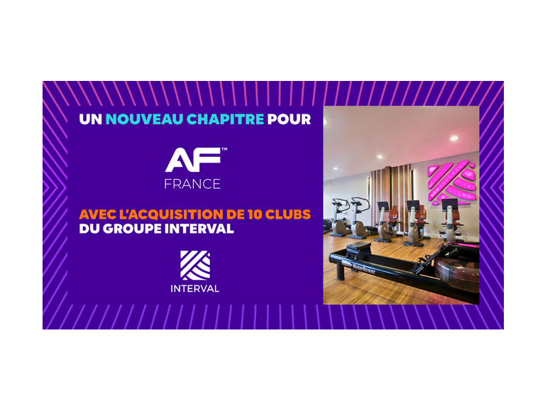 Anytime Fitness fait l'aquisition du réseaux toulousain Interval Sport