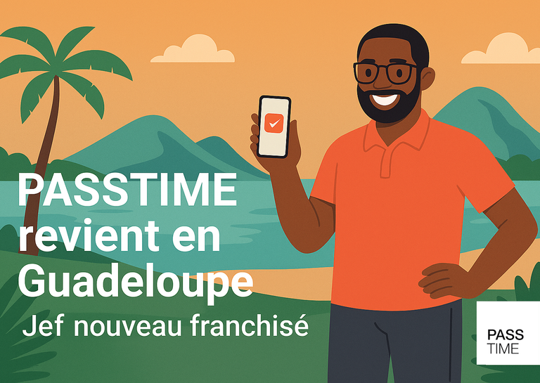 PASSTIME - Avec PASSTIME, Jef relance la franchise en Guadeloupe