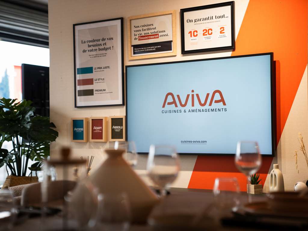 Ouvrir une enseigne AVIVA cuisines et aménagements