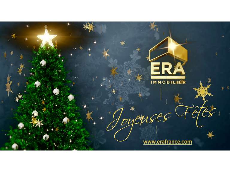 BONNES FÊTES DE FIN D'ANNÉE AVEC LE RESEAU ERA IMMOBILIER !