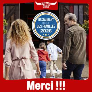 Buffalo Grill Restaurant Préféré des Familles 2026 !