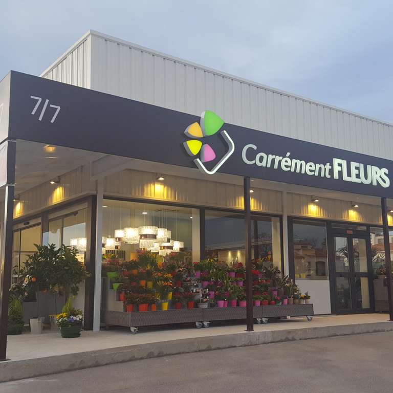 Le concept de la franchise CARRÉMENT FLEURS