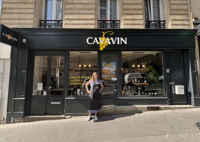 CAVAVIN - CAVAVIN Paris 5 Monge ouvre ses portes avec la plus jeune franchisée du réseau