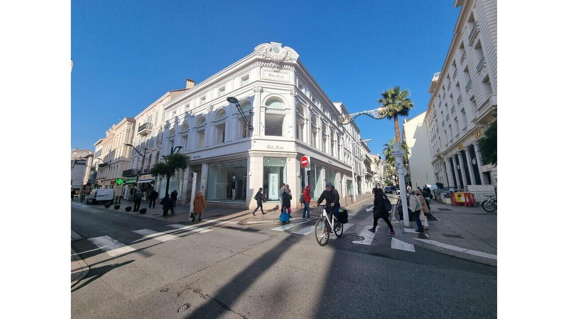 Droit au bail local de 48m² rue d'Antibes Cannes