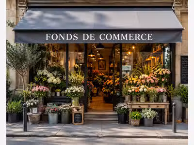 A céder FDC fleuriste empl de qualité à Versailles