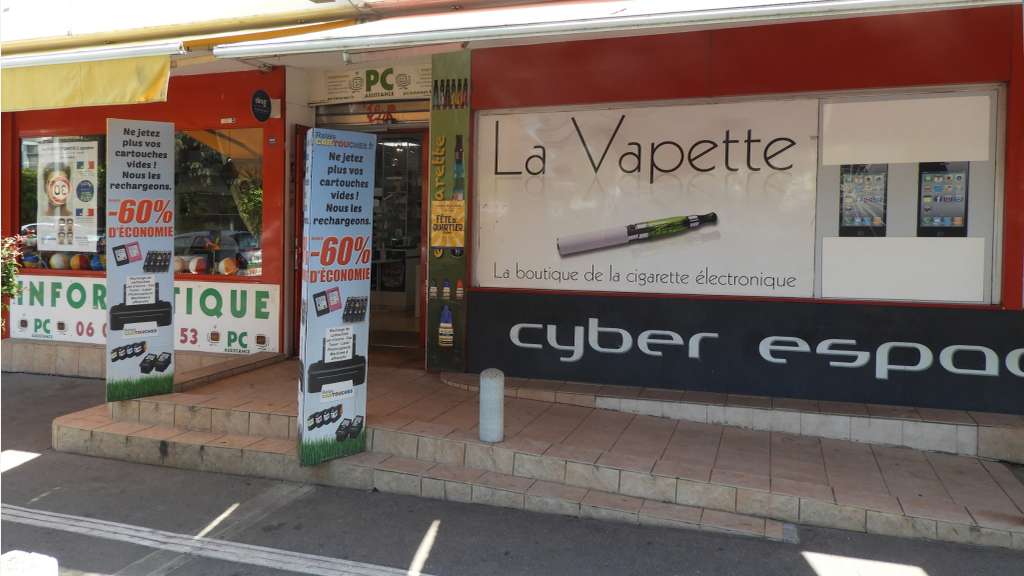Commerce divers services proximité : e-cigarettes