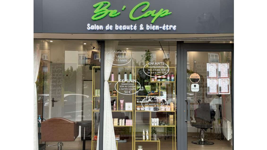 Salon de coiffure rénové – Zone commerciale – Bail