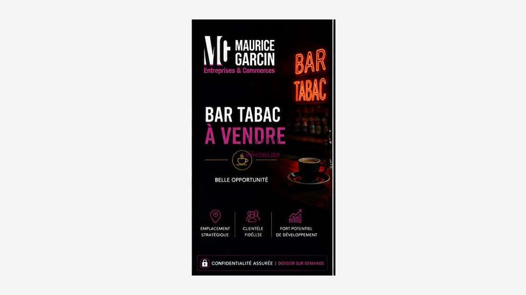 AV murs et fonds bar tabac FDJ PMU en Luberon