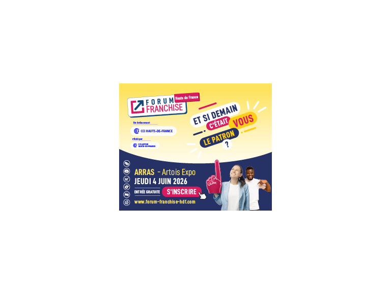 CessionPME est partenaire du FORUM FRANCHISE d'Arras