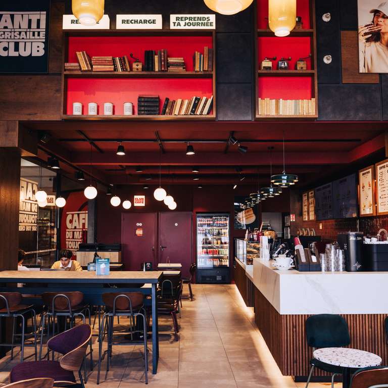 Le concept de la franchise CLUB CAFÉ