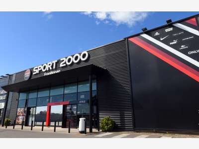 Création magasin sport 2000 Lorient 56