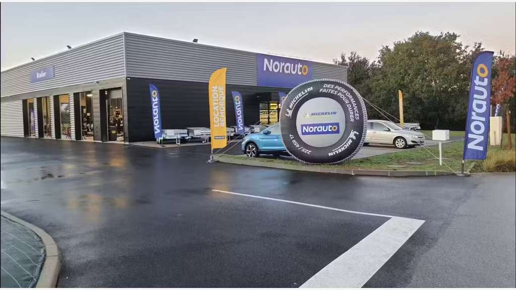Création centre Norauto Au Sud Clermont-Ferrand