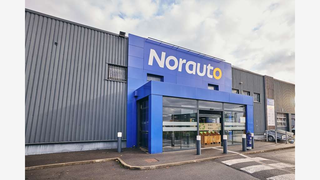 Création centre auto Norauto au sud-est de Nancy