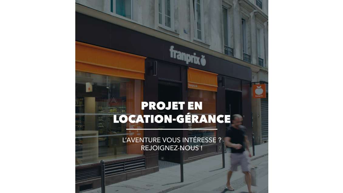 Location gérance franprix à Montlhéry (91)