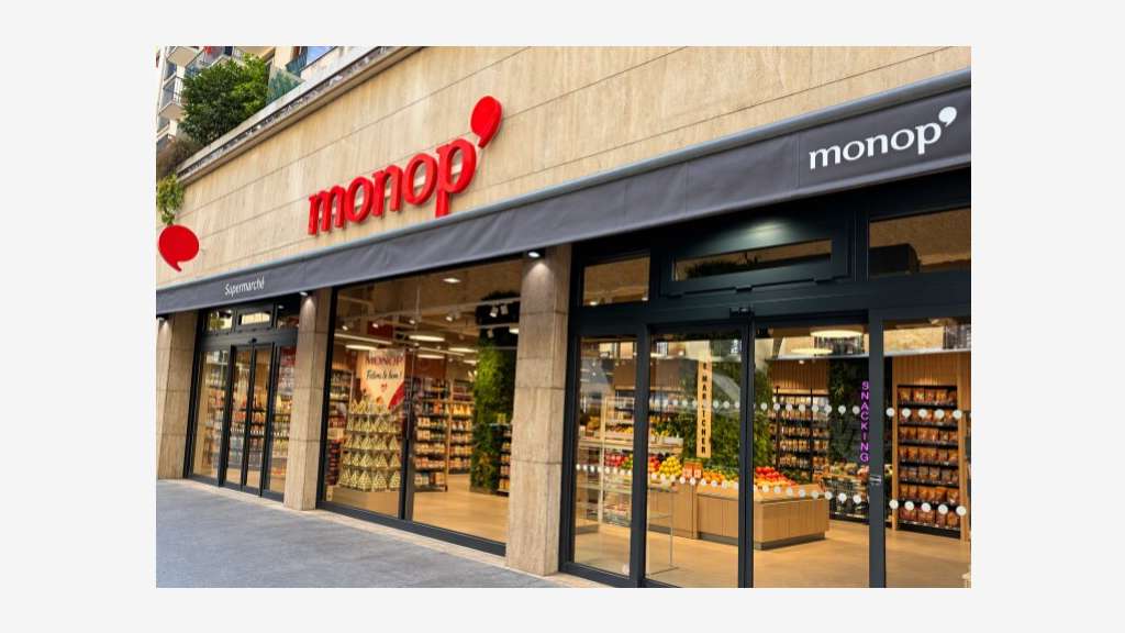 Création Magasin monop' sur Biarritz