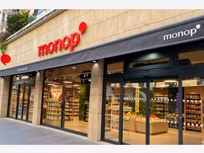 Création Magasin monop' sur Biarritz