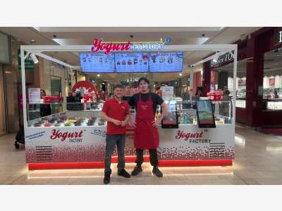Ouvrez kiosque glace bien placé la Valentine