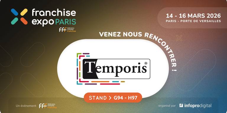 TEMPORIS - Créez votre agence d’emploi avec Temporis : venez échanger avec nous à Franchise Expo Paris 2026
