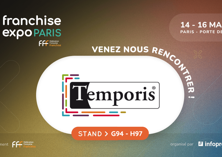 TEMPORIS - Créez votre agence d’emploi avec Temporis : venez échanger avec nous à Franchise Expo Paris 2026