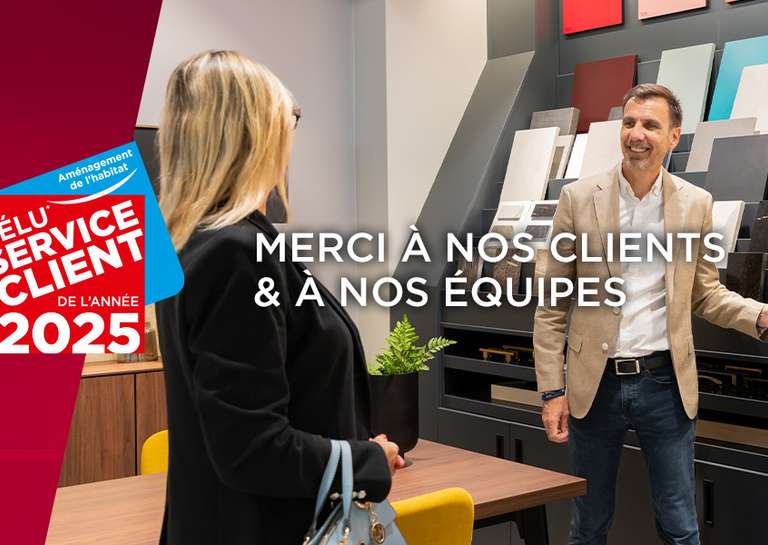 CUISINE PLUS - CUISINE PLUS ÉLU SERVICE CLIENT DE L'ANNÉE* POUR LA 5ème ANNÉE CONSÉCUTIVE