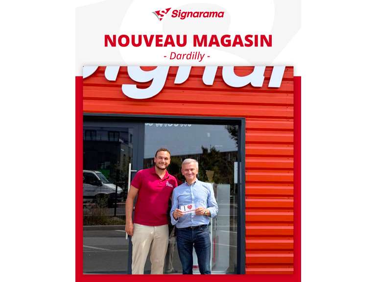 De l’entrepreneuriat digital à la signalétique : le parcours inspirant de Brice Jalon, nouveau franchisé Signarama à Dardilly