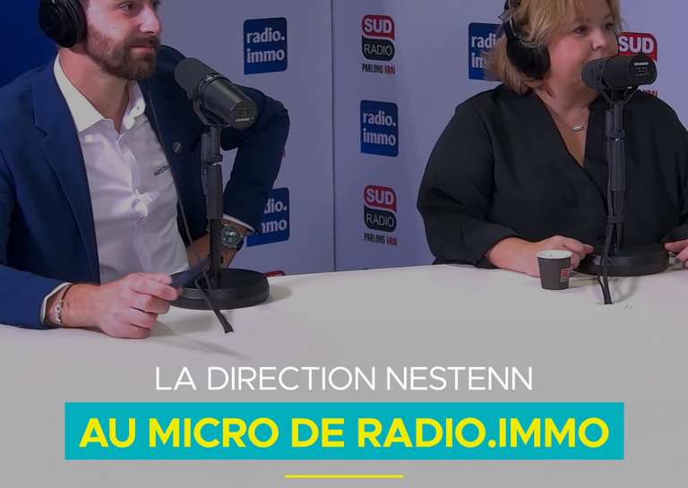 NESTENN - En direct du salon RENT : un échange captivant avec Delphine Rouxel, Romain Odano et Cédric Le Roux sur Radio.immo