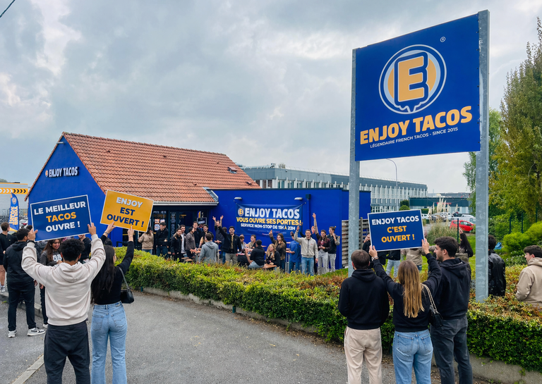 ENJOY TACOS - Enjoy Tacos accélère son développement avec quatre nouvelles ouvertures en France