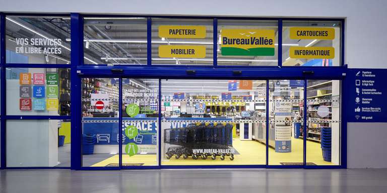 BUREAU VALLEE - Entreprendre avec Bureau Vallée, c'est créer une affaire très rentable sur un marché en forte croissance.