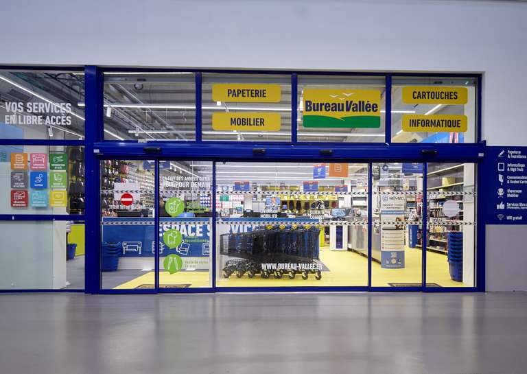 BUREAU VALLEE - Entreprendre avec Bureau Vallée, c'est créer une affaire très rentable sur un marché en forte croissance.