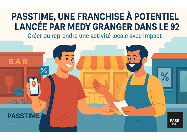 Entreprendre avec PASSTIME : Medy Granger lance son activité dans les Hauts-de-Seine (92)