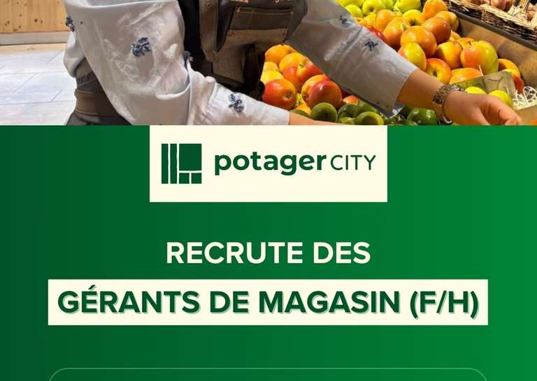 CARREFOUR PROXIMITÉ - Entreprendre avec Potager City : une opportunité accessible dès 7 500 € d’apport