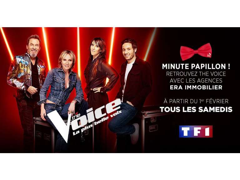 ERA France est de retour sur vos écrans avec The Voice !