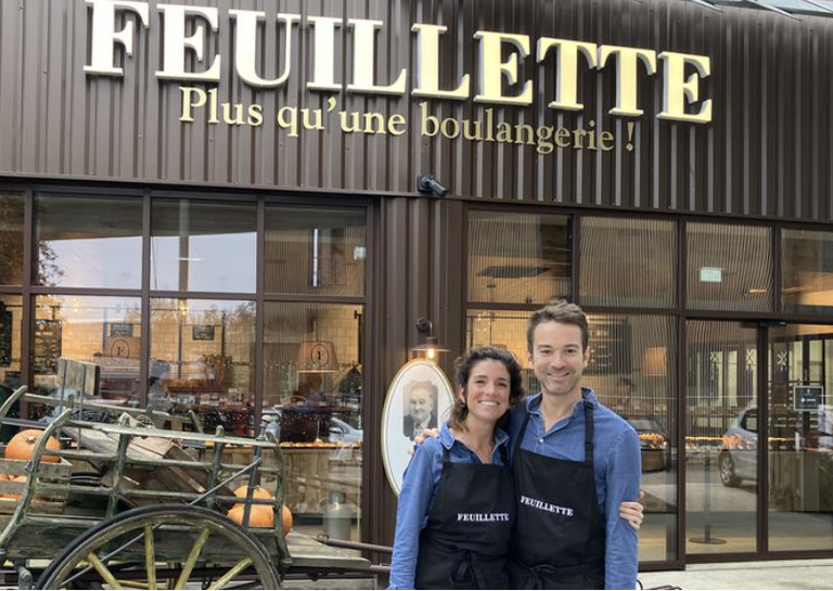 FEUILLETTE - Feuillette inaugure son 77e établissement à Mérignac avec Pierre-Antoine et Margaux Gallet aux commandes