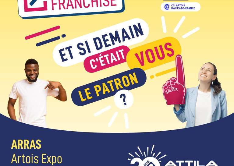 ATTILA - Forum Franchise Hauts-de-France : ATTILA répond présent, des opportunités à saisir dans la région