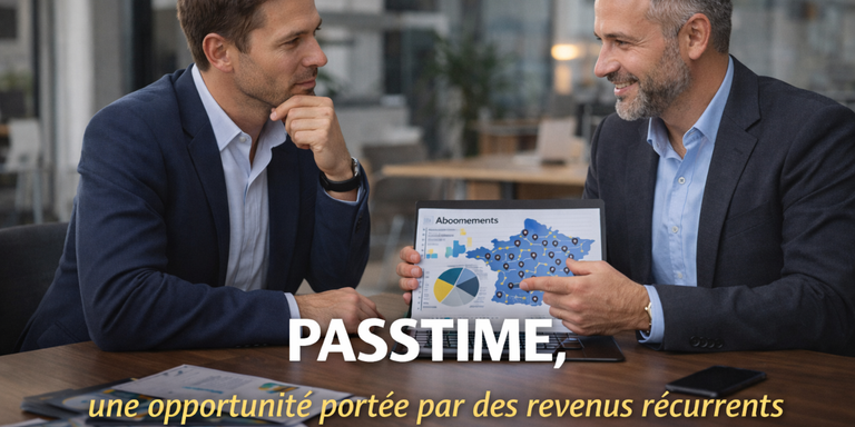 PASSTIME - Franchise PASSTIME : un modèle pensé pour générer des revenus récurrents