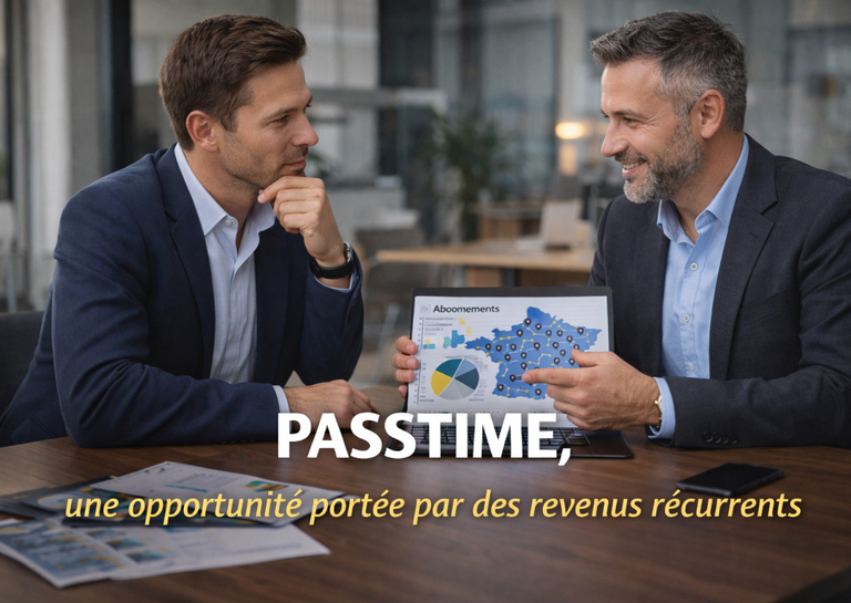 PASSTIME - Franchise PASSTIME : un modèle pensé pour générer des revenus récurrents