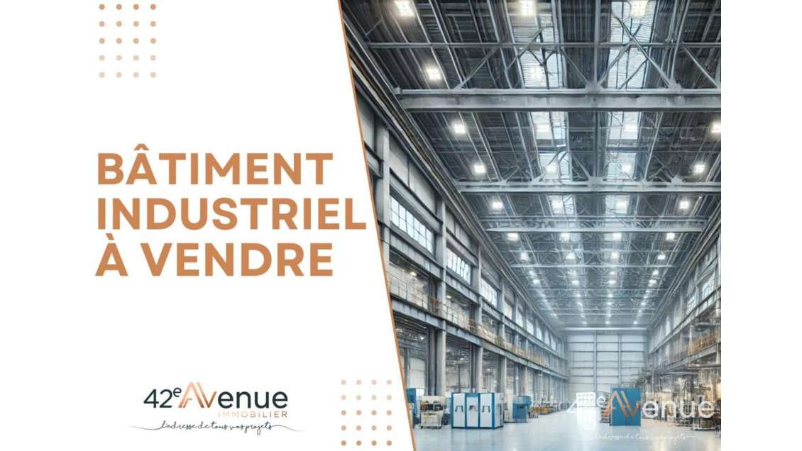 Vente bâtiment industriel 806m² à Trelins
