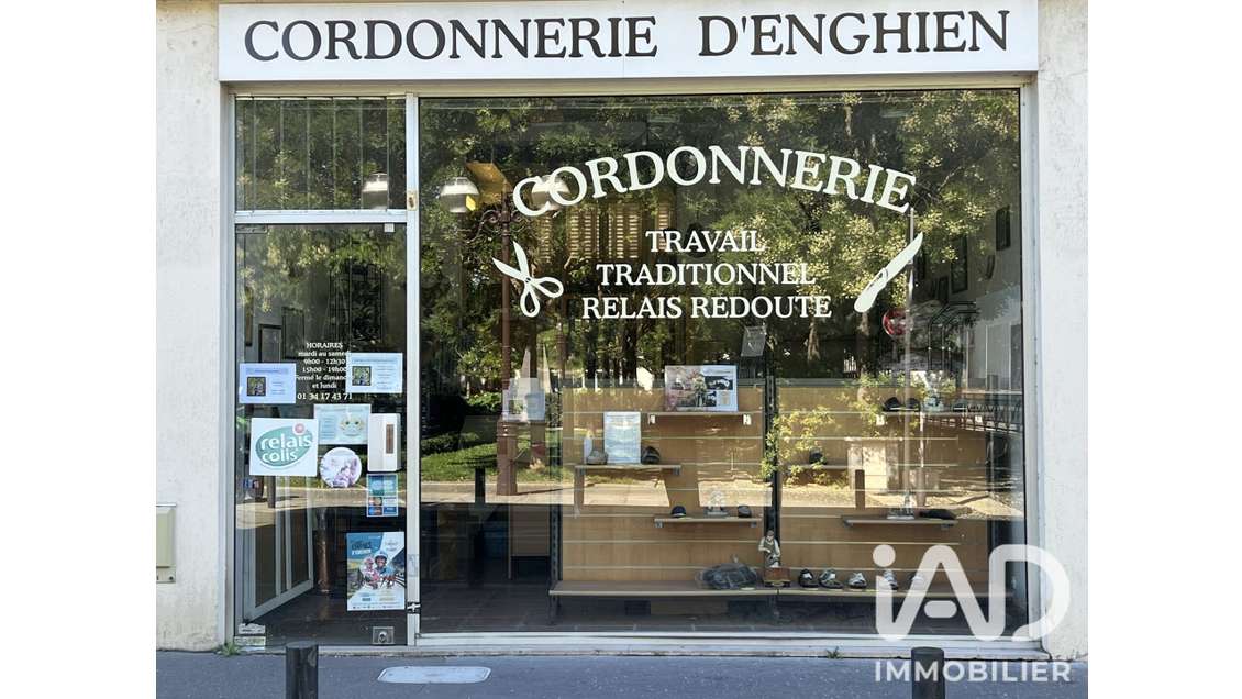 Droit au bail boutique 38m² à Enghien-les-Bains