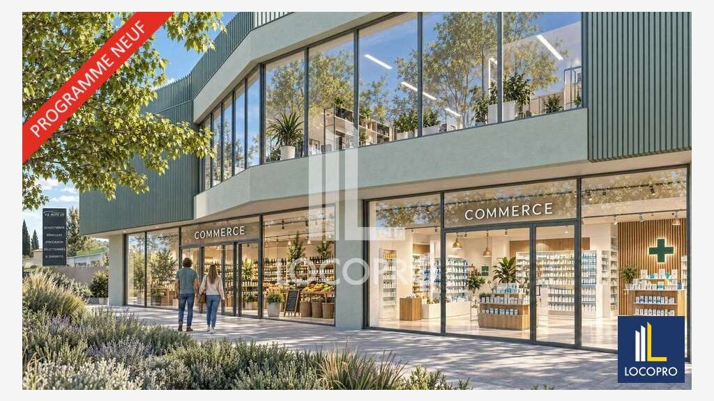 Vente en VEFA Programme mixte bureaux/commerces