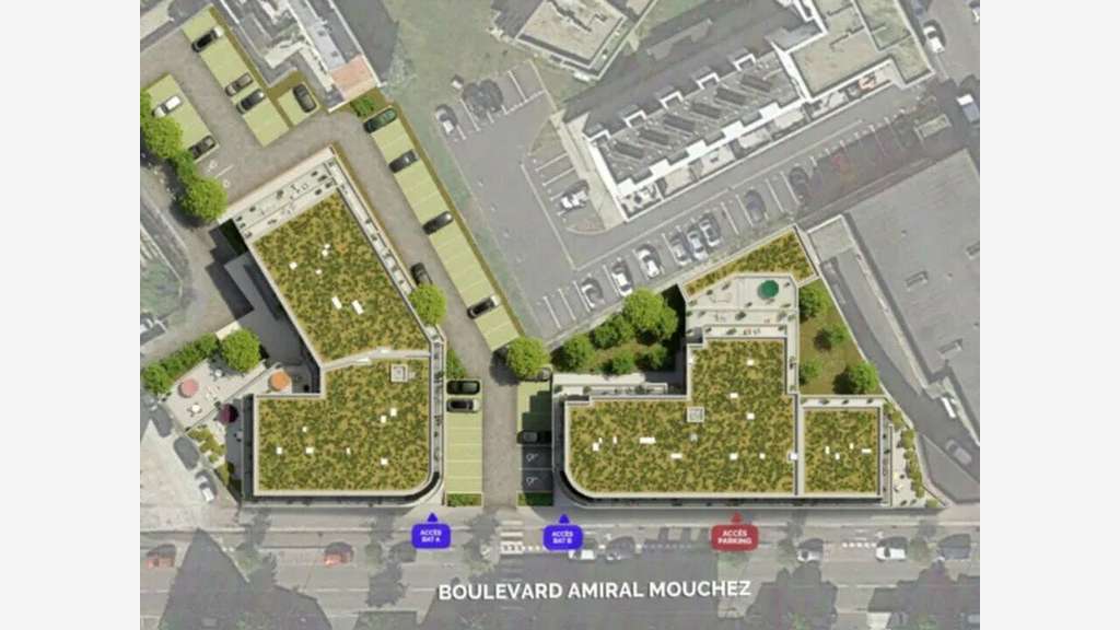 Bureaux neufs 200 m² à vendre au Havre (76)
