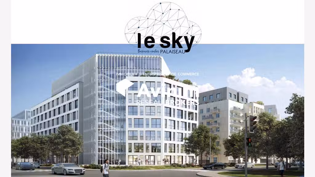 Vente bureaux neufs de 287m² à Palaiseau Atlantis