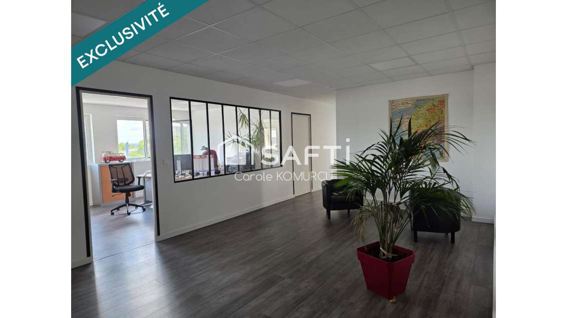 Vente bureaux 161m²empl stratégique  à Achères 